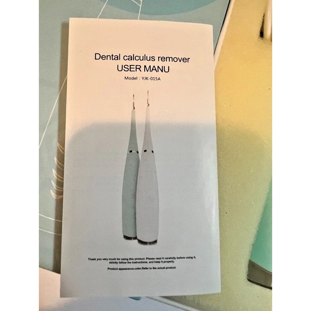 Electric Dental Calculus Remover Tool Tartar Plaque Cleaner 5 Intensity Levels‎